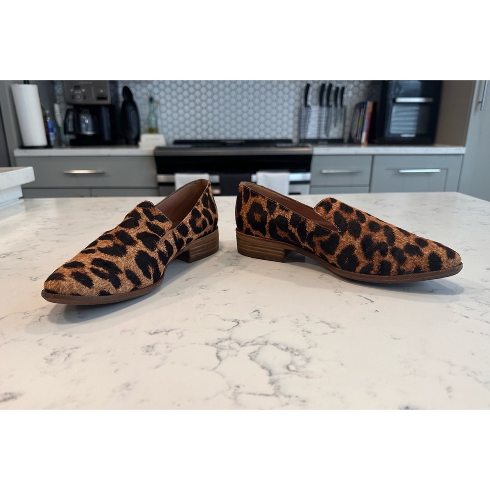 Madewell The Orson Loafer in Leopard Print - Size 6 1/2 - Picture 11 of 13